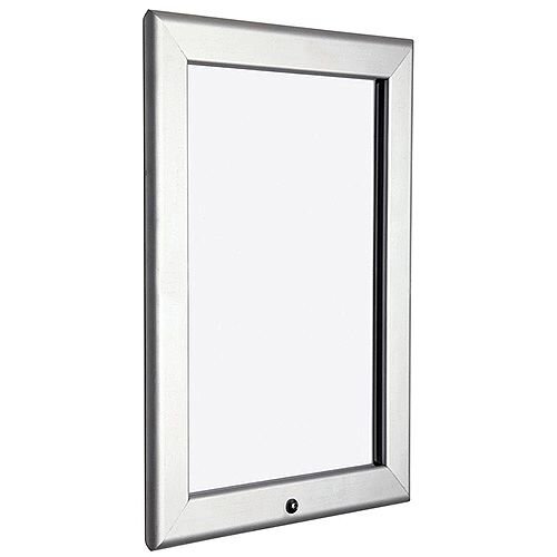 5 Star Snap Frame Locking With Allen Key And S A4 Hunt Office Ireland 5 Star Snap Frame Locking With Allen, Silver Mirror Frame A4