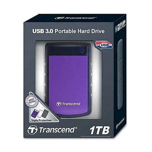 Introducing Transcend 2tb Usb 30 Storejet 25h3 Portable Hard Drive With Case Cleaning Cloth Great Product And Follow Us F Portable Hard Drives Hard Drive Usb