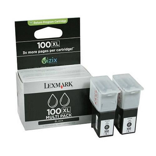lexmark 100xl black ink cartridge