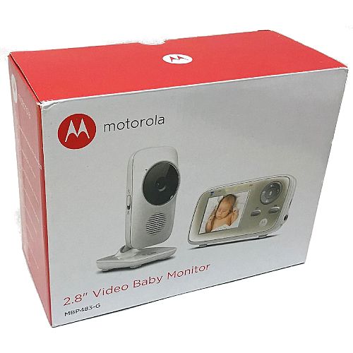 motorola video baby monitor mbp483