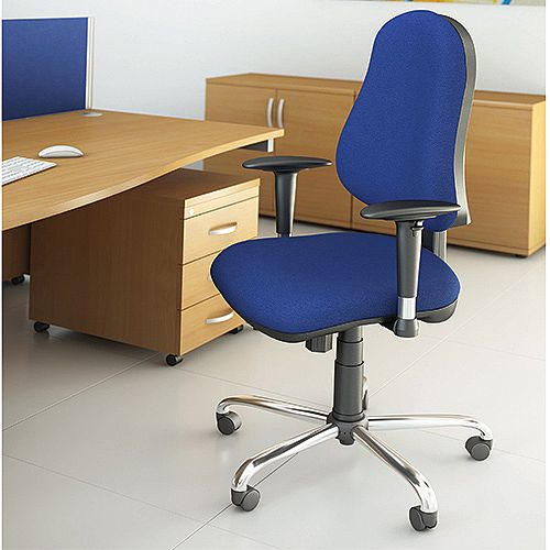 Dark blue desk chair hot sale