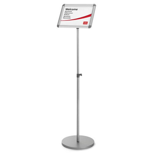 Nobo Clip Frame A4 Information Display Stand Silver 1902383