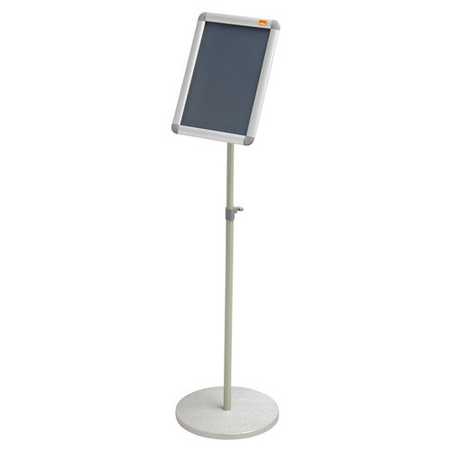 Nobo Clip Frame A4 Information Display Stand Silver 1902383