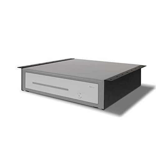 Safescan 4141B Mounting Bracket Black - Pack of 1 - Mounting Brackets for Cash Drawers - Safescan SD-4141 & HD 4141S - Ideal for Secure Fastening, Quick and Easy to Install, Mounts Under the Counter 132-0436 at Hunt Office Ireland