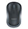 Logitech M185 - Mouse - optical - wireless - 2.4 GHz - USB wireless receiver - grey