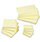 Sticky Notes Pad of 100 Sheets 76x127mm Yellow Pack 12 5 Star