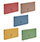 Document Wallet Half Flap Foolscap Yellow Pack 50 5 Star