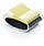 Post-it Z-Notes PRO Dispenser, Black + 1 Pad Super Sticky Z-Notes, Canary Yellow, 76 mm x 76 mm Additional Image 3