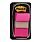 Post-it Index Flag 50 per Pack 25mm Bright Pink Pack 12