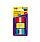 Post-it Strong Index Assorted Red Yellow and Blue 25mm Pack 66