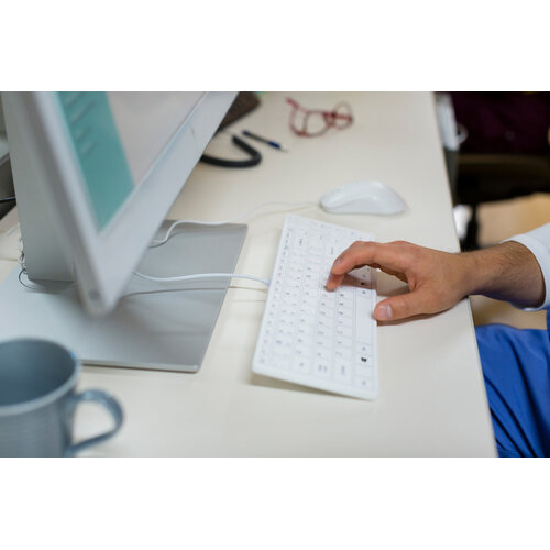 HP - Healthcare - keyboard and mouse set - USB - UK layout - for ...