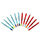Berol Colour Fineliner Pen Assorted Washable Ink 0.6mm Line Wallet 12 Additional Image 1
