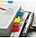 Post-it Strong Index Assorted Red Yellow and Blue 25mm Pack 66