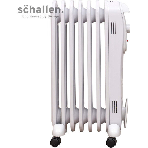 2KW Slim 9fin Portable Oil Radiator Additional Image 1