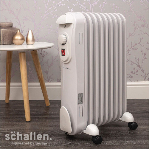 2KW Slim 9fin Portable Oil Radiator Additional Image 6