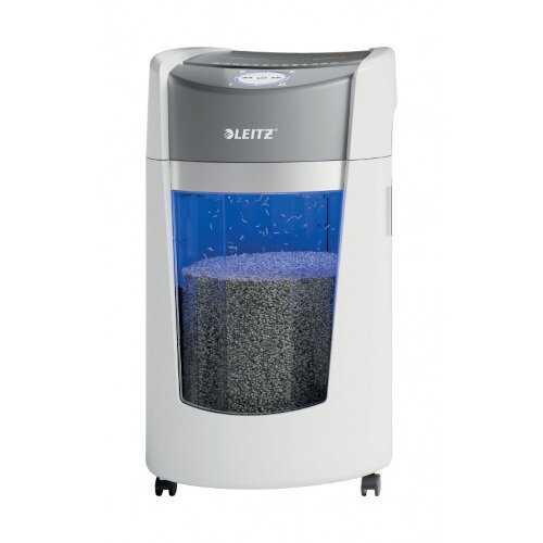 Leitz Optimax Micro-Cut P-5 Shredder White 83601000