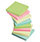 Sticky Notes Pastel Pad of 100 Sheets 76x76mm Assorted Pack 12 5 Star