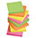 Sticky Notes Neon Pad of 100 Sheets 76x76mm Assorted Pack 12 5 Star
