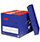 5 Star Archive Storage Box Foolscap Superstrong Blue 10 Pack  Additional Image 2