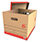 Lever Arch Files Archive Storage Box A4 Brown 10 Pack 5 Star Additional Image 2