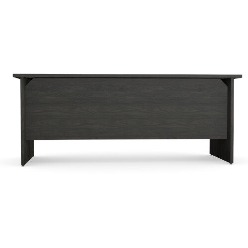 Panel End Desk Rectangular W1800xD800xH725mm Carbon Walnut Ashford Additional Image 5