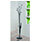 Black Hat and Coat Stand Tubular Steel with Umbrella Holder and 5 Pegs Festival