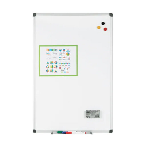 Bi-Office Maya Magnetic Drywipe Board 1200x900mm MA0507170