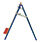 Bi-office Coloured Frame Magnetic Drywipe Whiteboard 600x450 MB0407866 Additional Image 2