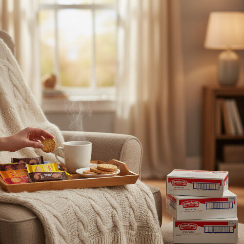 Crawfords Individually Packaged Assorted Mini Biscuits Pack of 100