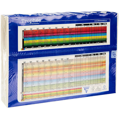 Trophee Canary A4 Card 160gsm – Pack of 250 Sheets (2636C) - Back View