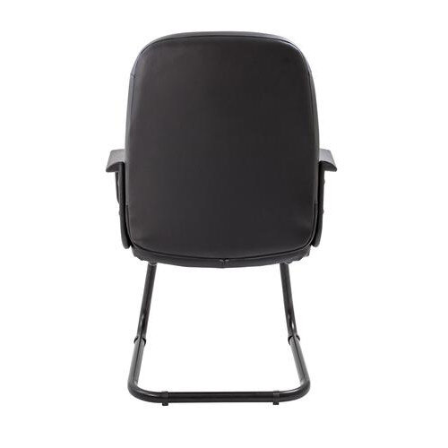 TC Canasta Visitor Chair Black Leather-Look Additional Image 1