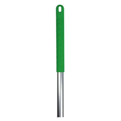 Hygiene Socket Mop Handle Anodised Aluminium Green 103131