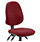 Eclipse III Lever Task Operator Office Chair Chilli Red Additional Image 3