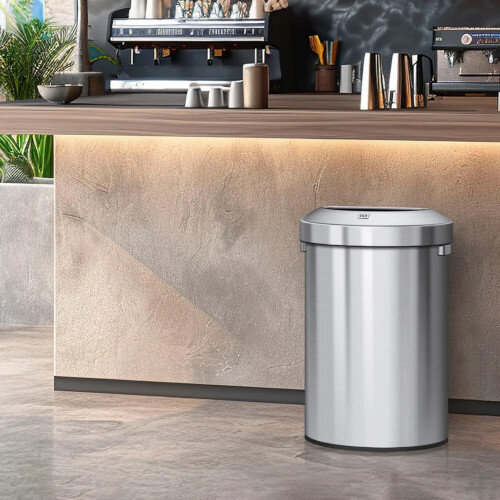 EKO Urban Commercial Waste Bin 60L - Silver