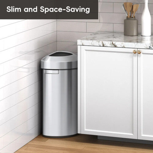 EKO Urban Commercial Waste Bin 60L - Silver