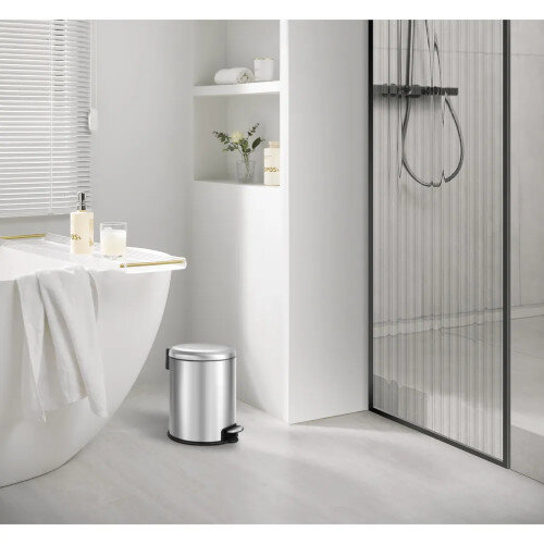 EKO Serene Pedal Bin 3L - Silver