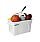 Rubbermaid 53L BRUTE Tote with Lid White