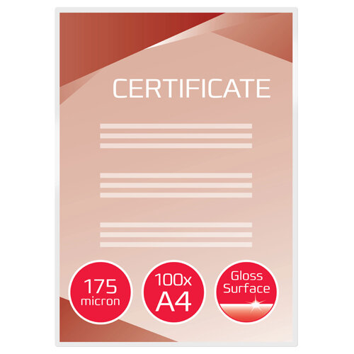 GBC A4 2x125 Micron Gloss Laminating Pouches, Pack of 100 Additional Image 4