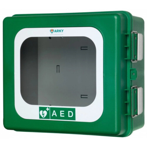 Mediana HeartOn A15 AED Semi-Automatic 2870 - ARKY Outdoor Heated AED Cabinet