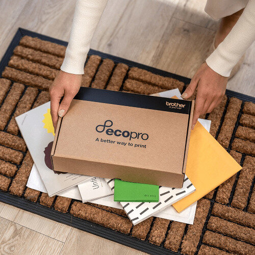 Brother MFCJ5340DW Inkjet Multifunctional Printer A4 and A3 Print - Print, Scan, Copy - iPrint, AirPrint, WiFi Direct, Wireless, Network, USB - White - Ecopro Pack