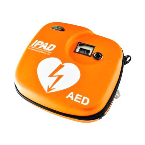 CU Medical Sp1 Semi Automatic Defibrillator With Carry Case  - Enclosed in Case