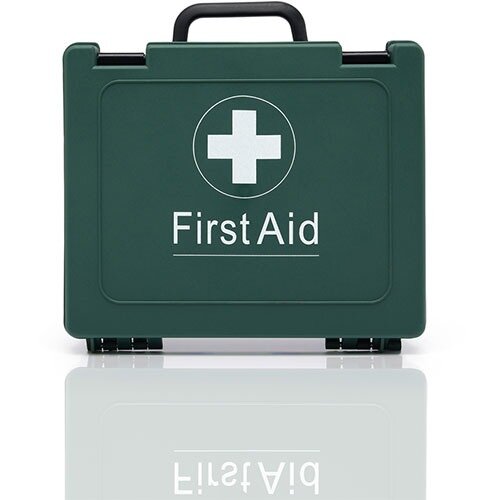 In Lifestyle setting - Wallace Cameron HSA 11-25 Person First Aid Kit in Economy Box HS2 A