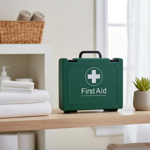 In Lifestyle setting - Wallace Cameron HSA 11-25 Person First Aid Kit in Economy Box HS2 A
