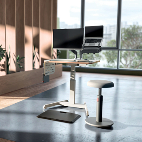 Open Office - Leitz Ergo Small Electric Sit Stand Desk with Stand-Up Reminder