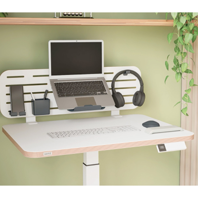 Cozy Office Corner - Leitz Ergo Small Electric Sit Stand Desk with Stand-Up Reminder