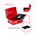 Burg Wachter Cash Box 8" Red Combination Lock H90 x W200 x D160mm - Features internal