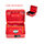 Burg Wachter Cash Box 8" Red Combination Lock H90 x W200 x D160mm - Dimensions internal