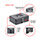 Burg Wachter  Cash Box 10" Black Key Lock H90 x W250 x D180mm Additional Image 1