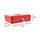 Burg Wachter  Cash Box 12" Red Key Lock H90 x W300 x D240mm Additional Image 1