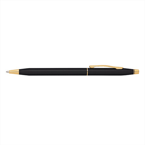 Cross Classic Century Classic Black Ballpoint Pen with 23 Karat Gold-Plated Trims